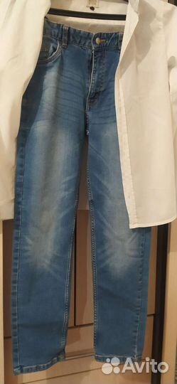 Рубашка armani на мальчика и джинсы