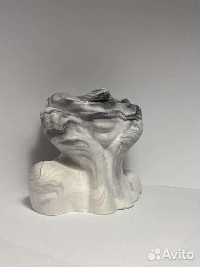 Гипсовая ваза