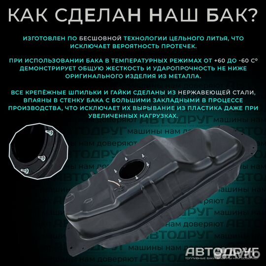 Топливный бак Mitsubishi Pajero Sport KH 2008-2015