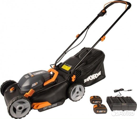 Газонокосилка аккумуляторная Worx WG743E