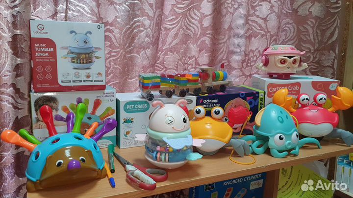 Детские развивающие игрушки