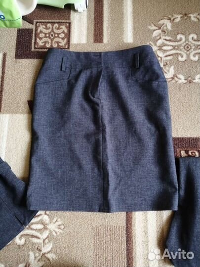 Школьная форма для девочки серая