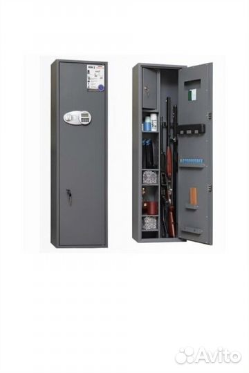 Сейф оружейный onix mini-2MEs, серый