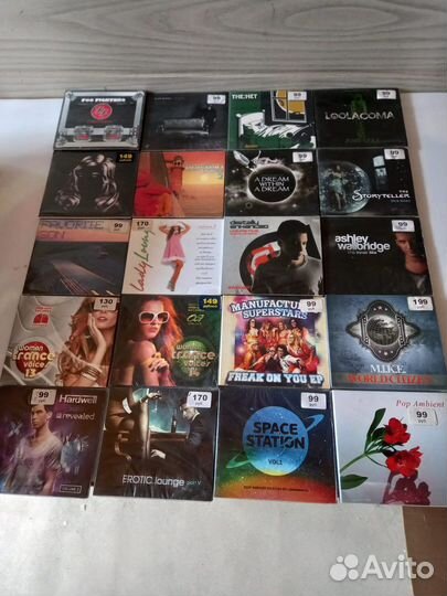 Коллекция музыки в фомате CD, MP3