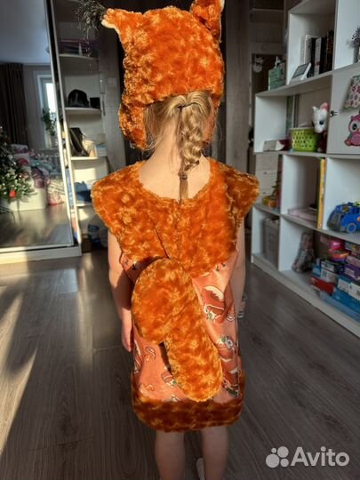 Костюм белки белочки для девочки