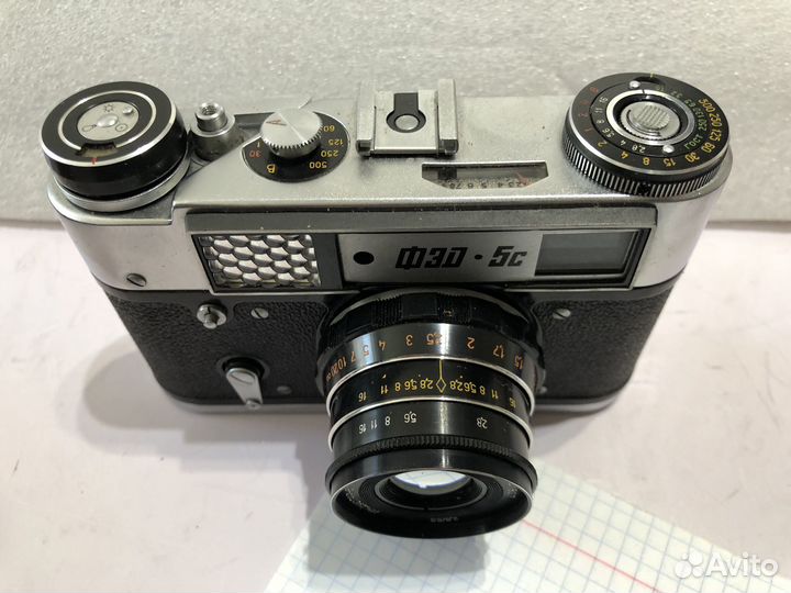 Фотоаппарат фэд-5С объектив Индустар-61Л/Д