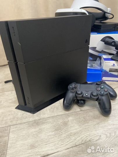 PS4 + Playstation vr с играми