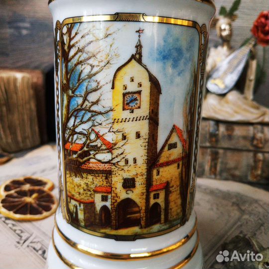 Антиквариат из Европы. Пивная кружка, керамика