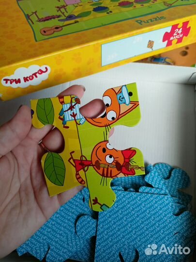 Пазлы макси для малышей