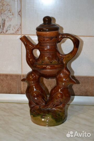 Ваза керамическая высота 33 на 19 см