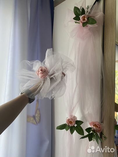 Свадебные ленты на машину