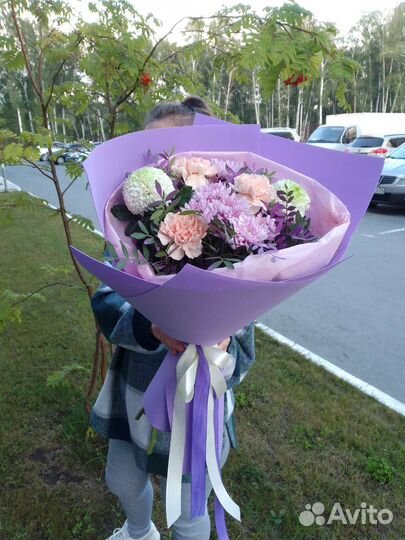 Сборный букет цветов