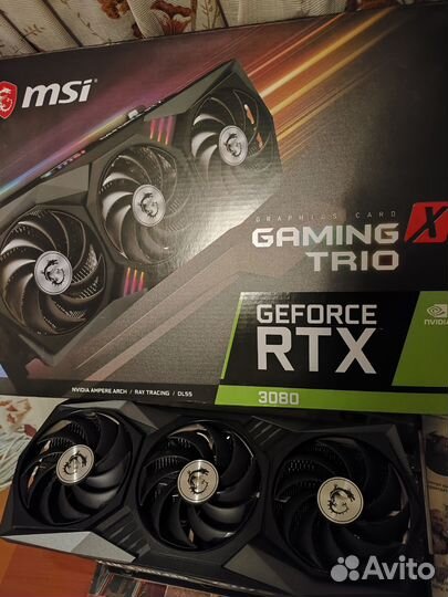 Видеокарта rtx 3080 MSI