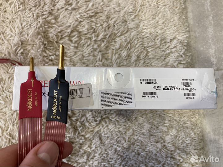 Кабель акустический Nordost Leif Series Red Dawn