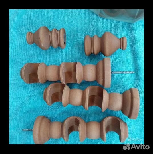 Карниз для штор двухрядный раздвижной