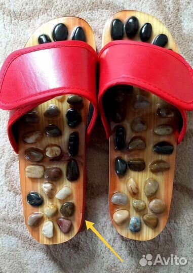 Массажные тапочки р.37