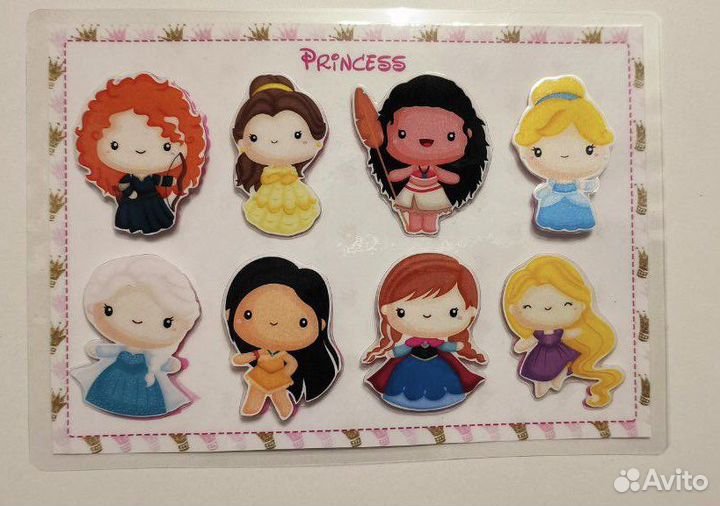 Развивающая игра на липучках А5