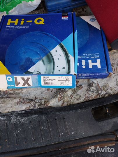 Тормозные диски и колодки ford focus 2