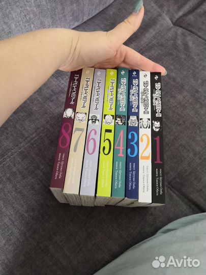 Манга Death note Тетрадь смерти 8 томов