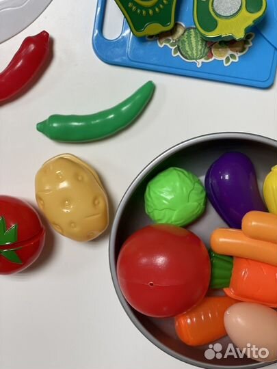 Детские игрушки овощи