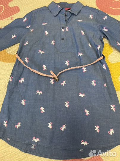 Платье для девочки новое 110