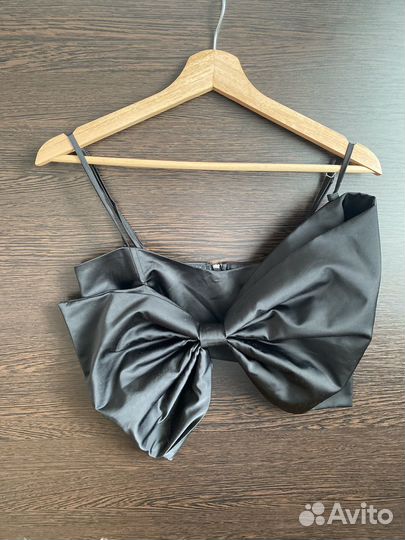 Топ с бантом