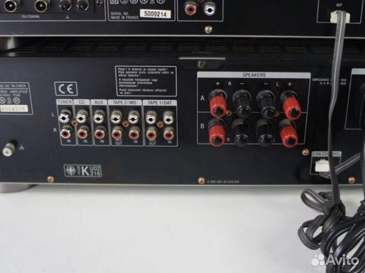 Усилитель sony ta f 461 от 4х ом