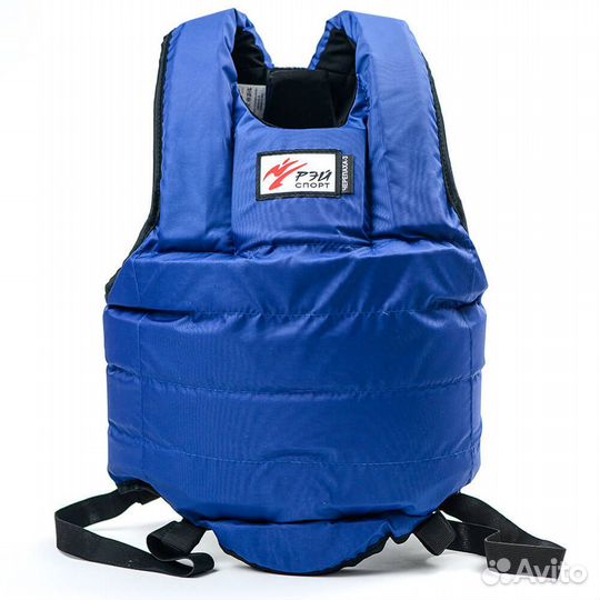 Жилет защитный Рэй-Спорт черепаха-1 синий (L)