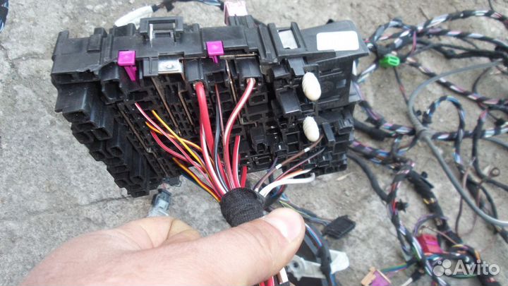 Шкода октавия а7 проводка под торпедная МКПП 1.6 л