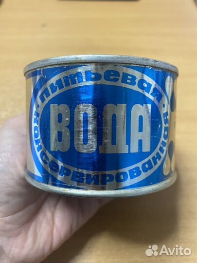 Питьевая консервированная вода