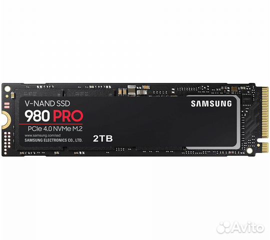 Жесткий диск SSD M.2 Samsung 980 Pro 2Tb (MZ-V8P2T