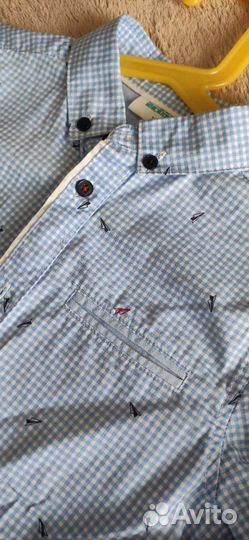 Рубашка для мальчика 128