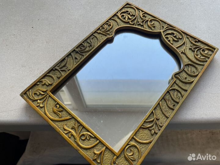 Зеркало чеканка винтаж СССР