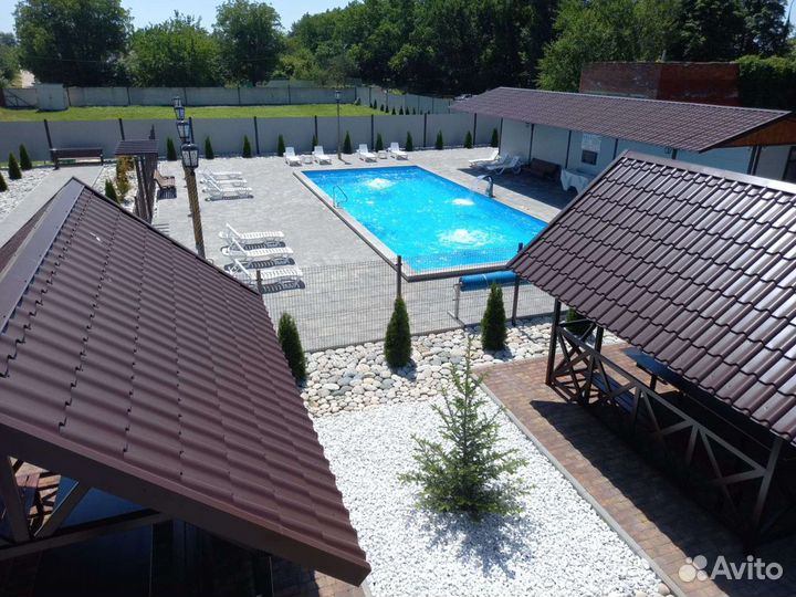 Тёплые бассейны, база отдыха