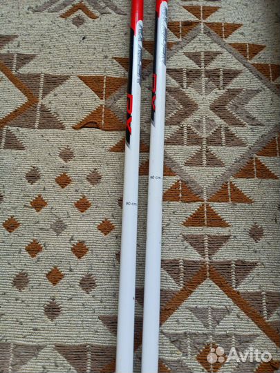 Горные лыжи детские 120 см комплект