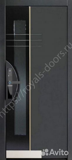 Входная металлическая дверь с терморазрывом