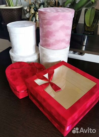 Шляпная коробка в ассортименте