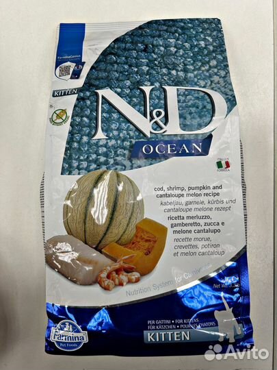 Корм сухой для котят Farmina N&D Ocean