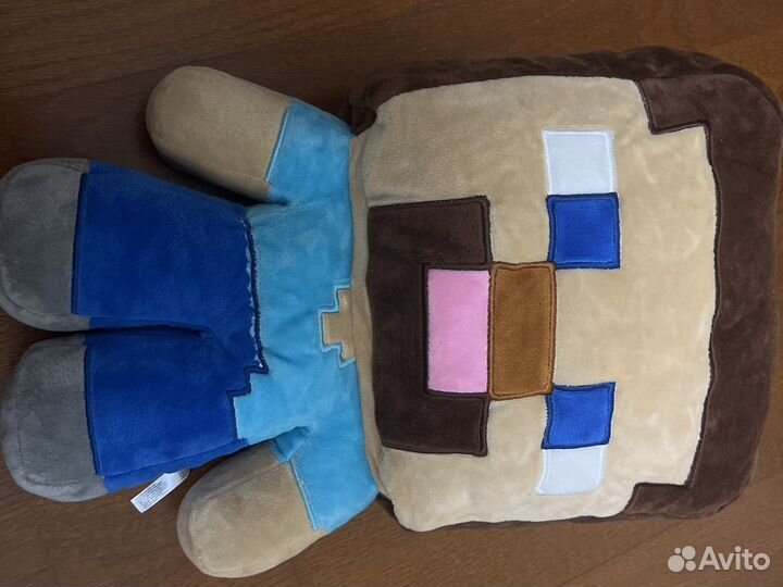 Плюшевая игрушка Steve из майнкрафта/плюшевый стив