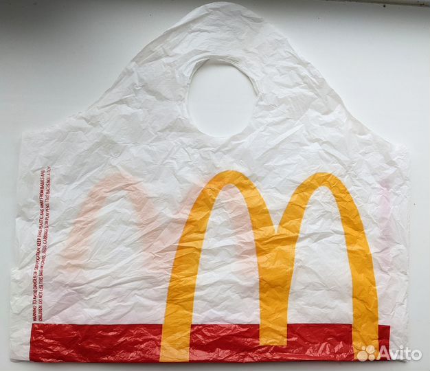 Пакет из Макдональдс США оригинал