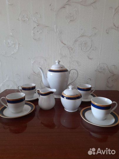 Кофейный сервиз новый (Япония)