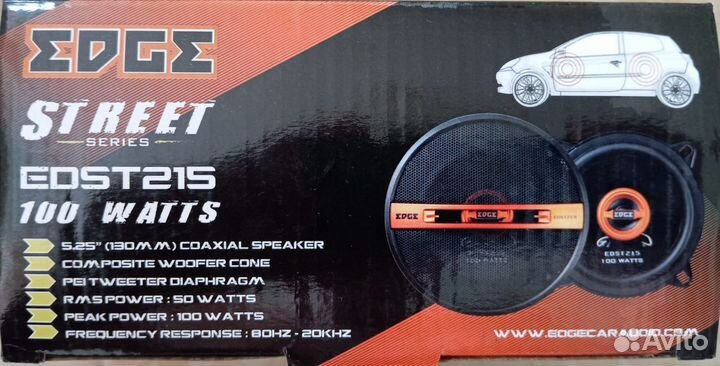Автомобильные колонки Edge edst215-E6