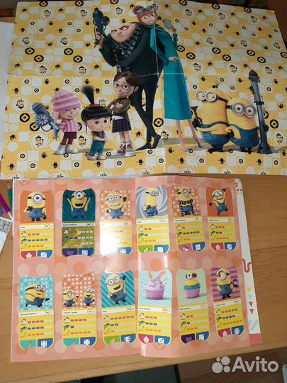 Гадкий Я топперы Teddy карточки