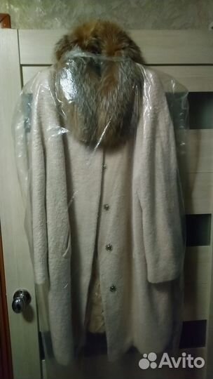 Пальто шерстяное зима