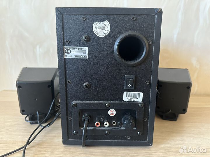 Акустика колонки microlab