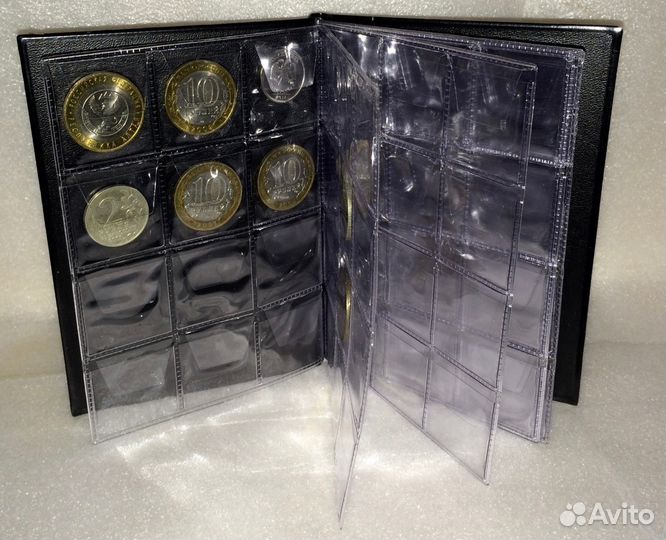 Небольшие альбомы для монет (монетники)