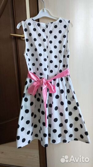 Летнее платье для девочки рост 104,110,116, 122см