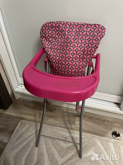 Кукольный стульчик для кормления