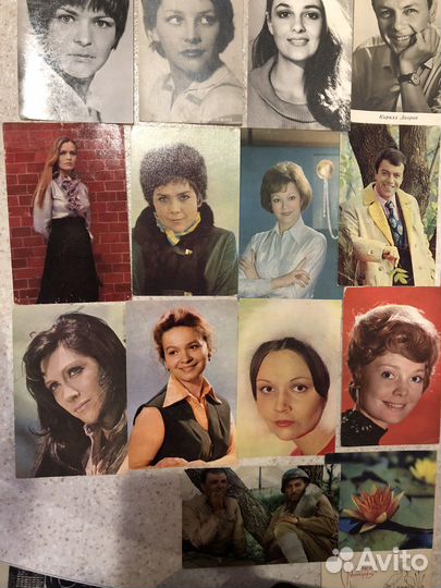 Открытки с Советскими актерами (СССР)