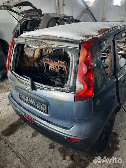 Разбор (б/у запчасти) Nissan Note Ниссан Нот HR16